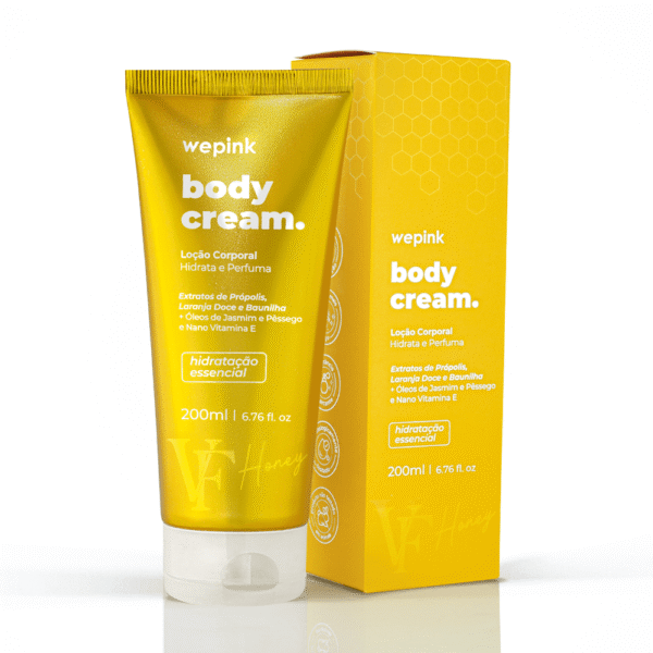 Body Cream VF Honey Desodorante Hidratante 200ml