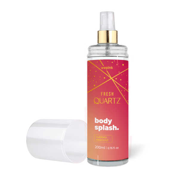 Body Splash Fresh Quartz Desodorante Colônia 200ml - Image 4