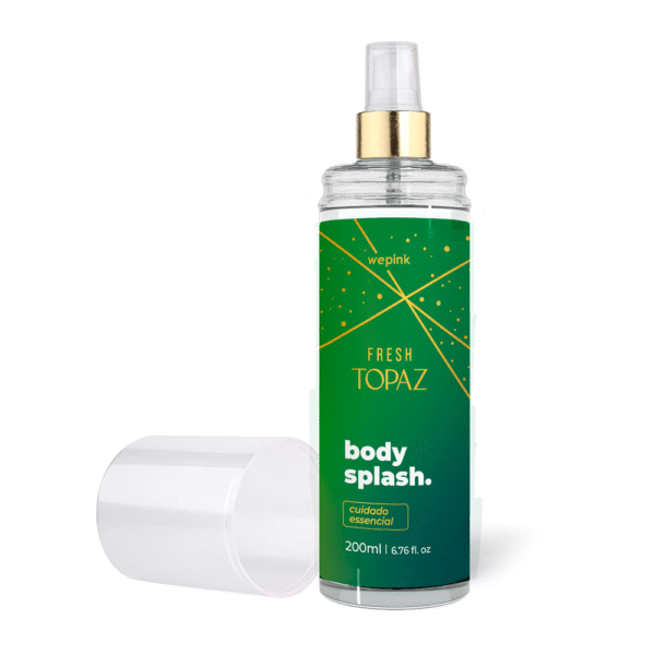 Body Splash Fresh Topaz Desodorante Colônia 200ml - Image 4