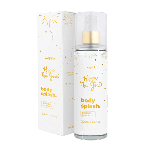 Body Splash Happy New Year Desodorante Colônia 200ml - Image 2