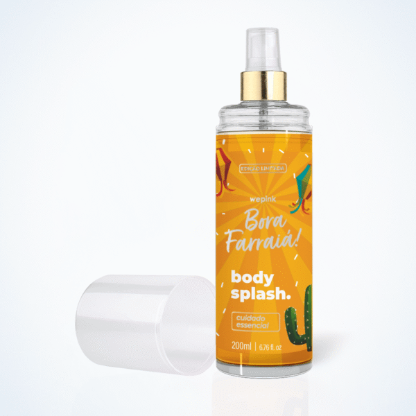 Body Splash Bora Farraiá Desodorante Colônia 200ml - Image 4