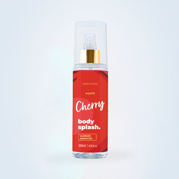 Body Splash Cherry Desodorante Colônia 200ml - Image 3