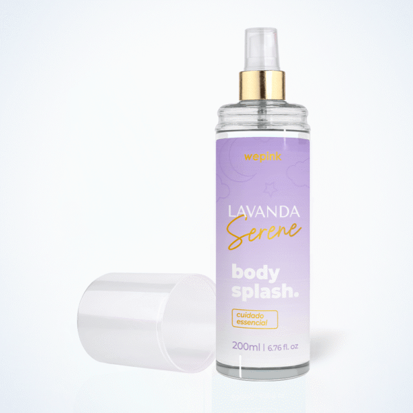 Body Splash Lavanda Serene Desodorante Colônia 200ml - Image 4