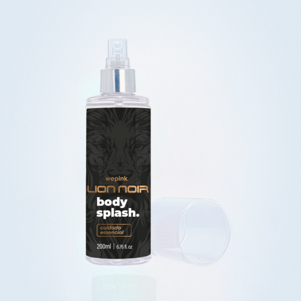 Body Splash Lion Noir Desodorante Colônia 200ml - Image 4
