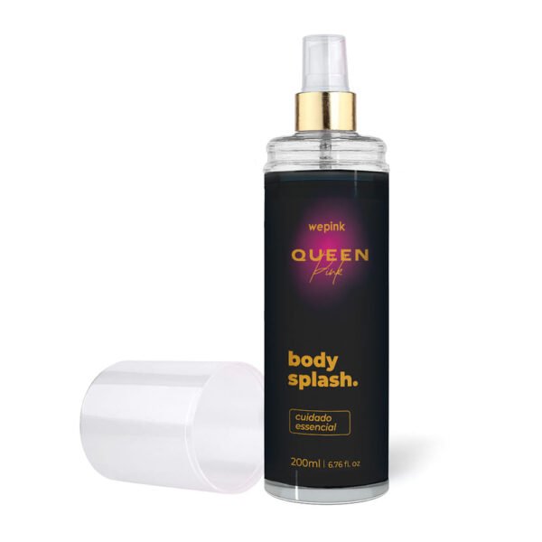 Body Splash Queen Pink Desodorante Colônia 200ml - Image 3