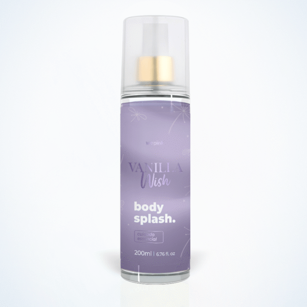 Body Splash Vanilla Wish Desodorante Colônia 200 ml - Image 3