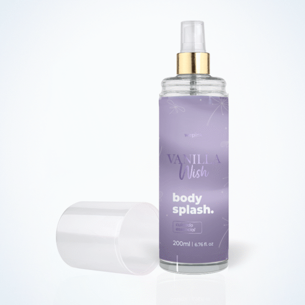 Body Splash Vanilla Wish Desodorante Colônia 200 ml - Image 4