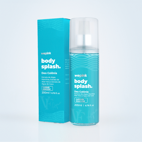 Body Splash VF Aqua Desodorante Colônia 200ml - Image 3