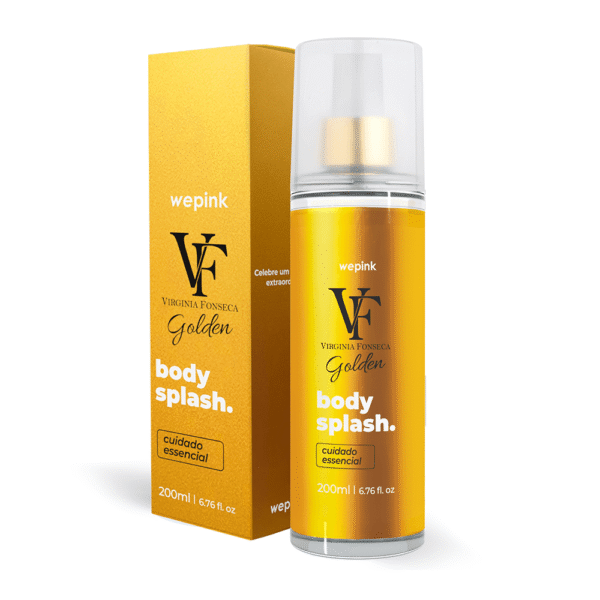 Body Splash VF Golden Desodorante Colônia 200ml - Image 2