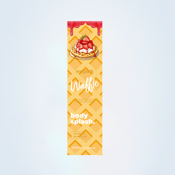Body Splash Waffle Desodorante Colônia 200ml - Image 4