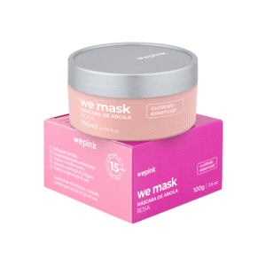 We Mask - Máscara de Argila  Rosa 100g